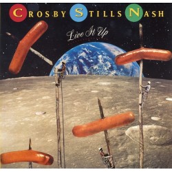 Crosby, Stills & Nash ‎– Live It Up|1990   Atlantic ‎– 7567-82107-1