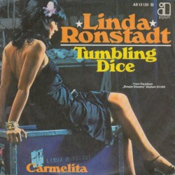 Ronstadt ‎Linda – Tumbling Dice|1978     Asylum Records ‎– AS 13 120-Single