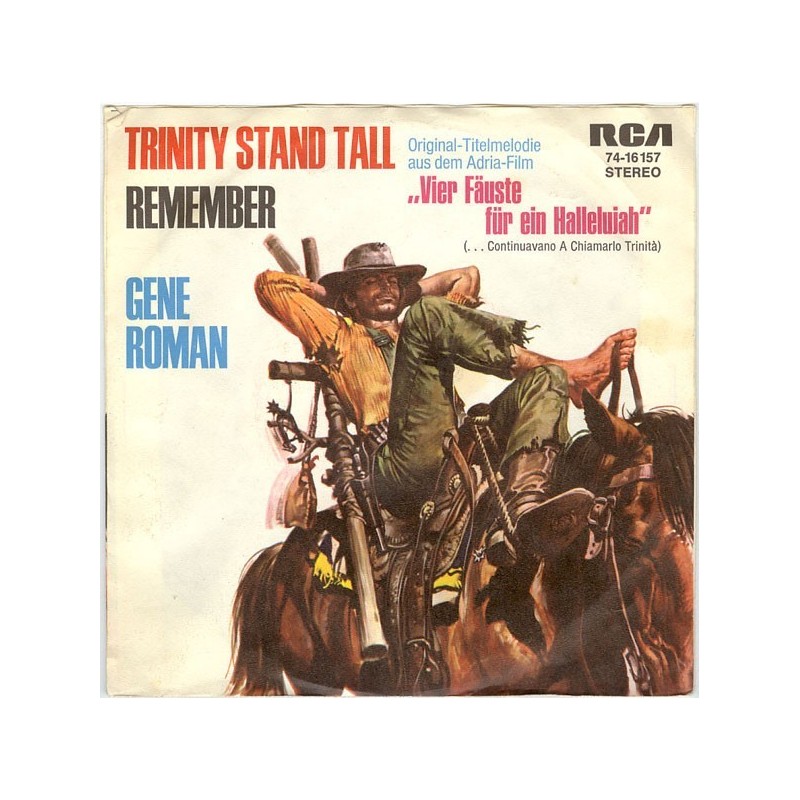 Roman ‎Gene – Trinity Stand Tall / Remember|1972    RCA Victor ‎– 74-16157-Single