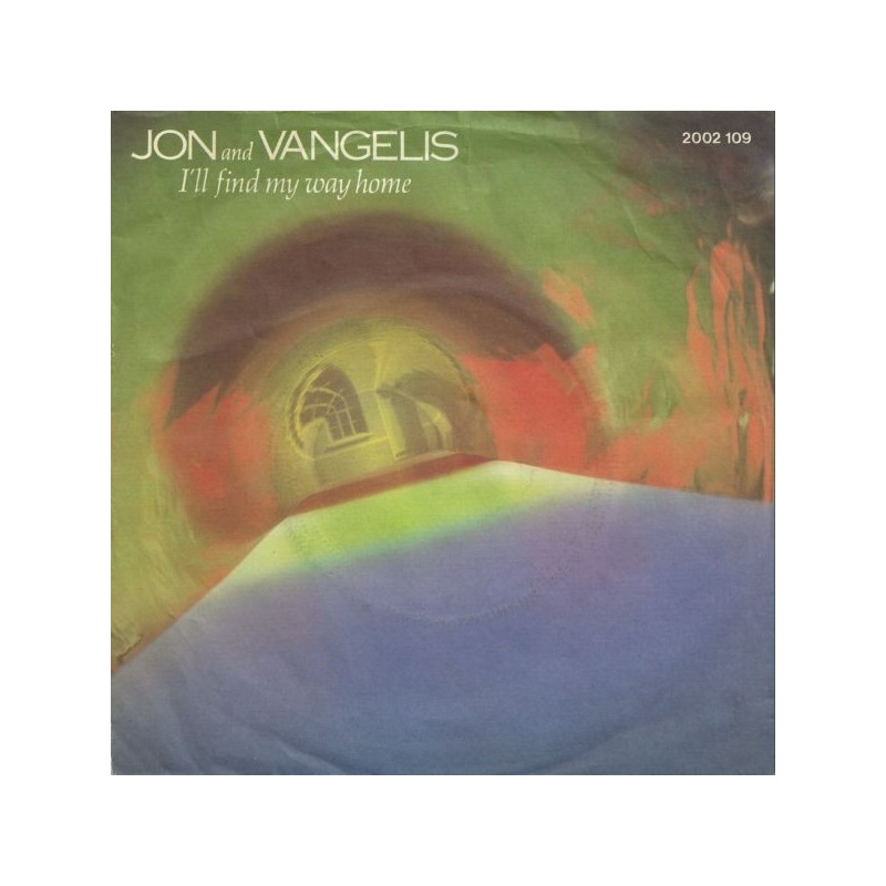 Jon and Vangelis ‎– I'll Find My Way Home|1982   Polydor ‎– 2002 109-Single