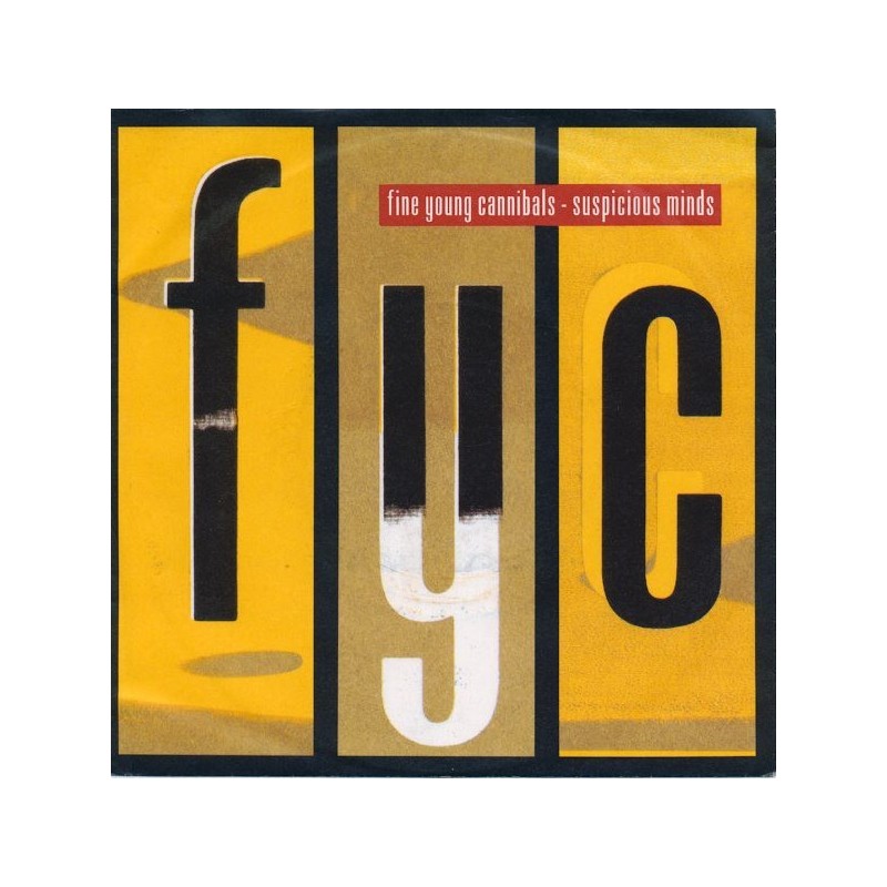 Fine Young Cannibals ‎– Suspicious Minds|1986    Metronome ‎– 886 022-7-Single