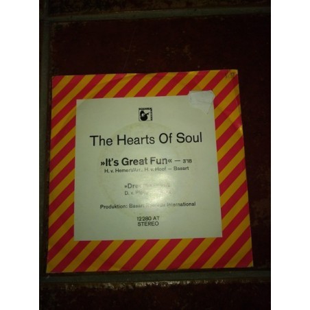 Hearts Of Soul The ‎– It's Great Fun|1972    Hansa ‎– 12 280 AT-Single
