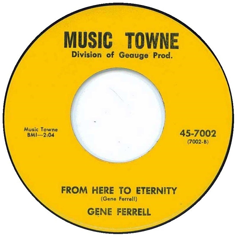 Ferrell Gene -My Love Is Real |45-7002-Single