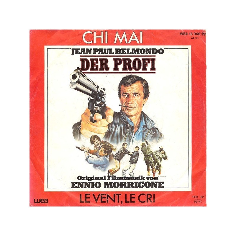Morricone ‎Ennio – Der Profi|1982    WEA 18 946-Single