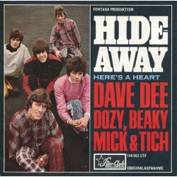 Dave Dee, Dozy, Beaky, Mick & Tich ‎– Hideaway|1966    Star-Club Records ‎– 148 563 STF-Single