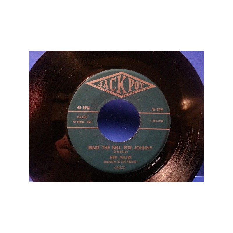 Miller Ned ‎– Ring The Bell For Johnny|1960     Jackpot‎– 48020-Single
