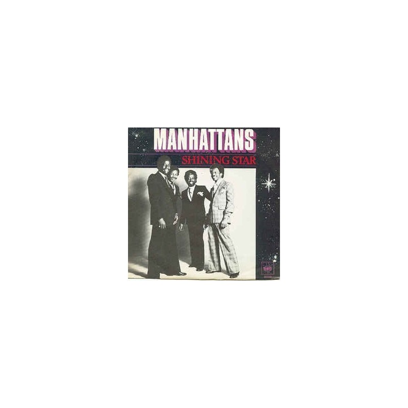 Manhattans ‎– Shining Star|1980    CBS 8624-Single