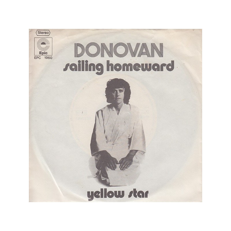 Donovan ‎– Sailing Homeward|1973    Epic ‎– EPC 1960-Single