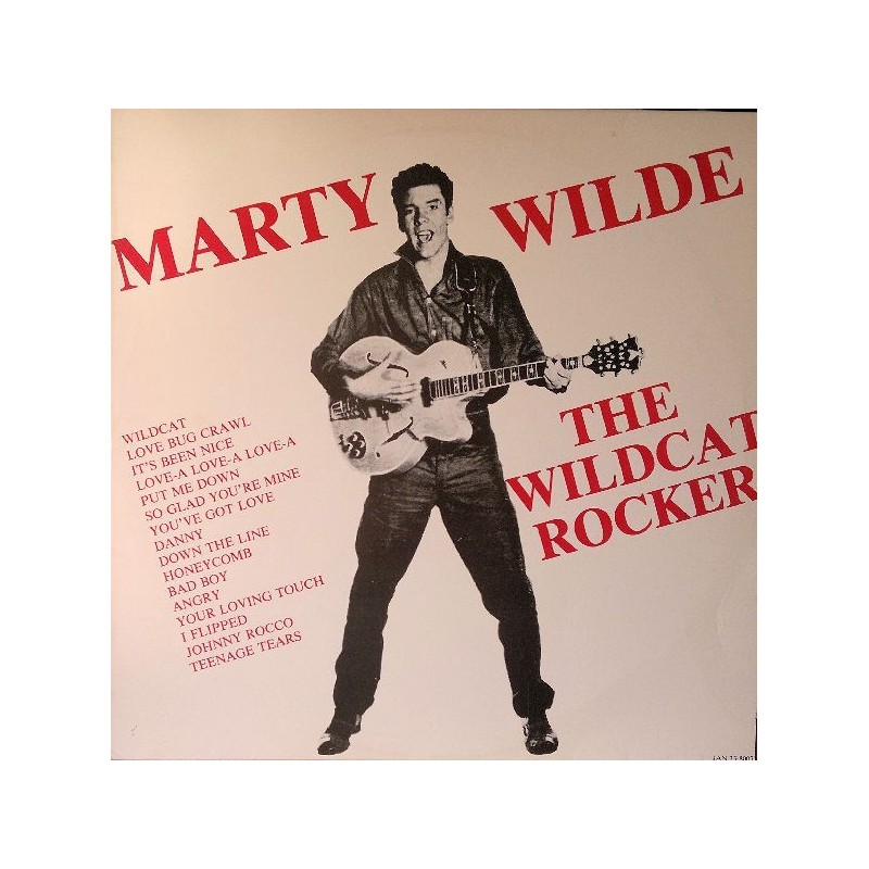 Wilde Marty ‎– The Wildcat Rocker|1980      Jan Records ‎– JAN 33-8007