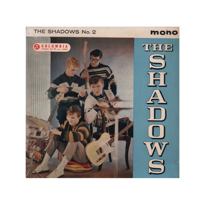 Shadows ‎The– The Shadows No. 2|1961    Columbia ‎– SEG 8148-Single-EP