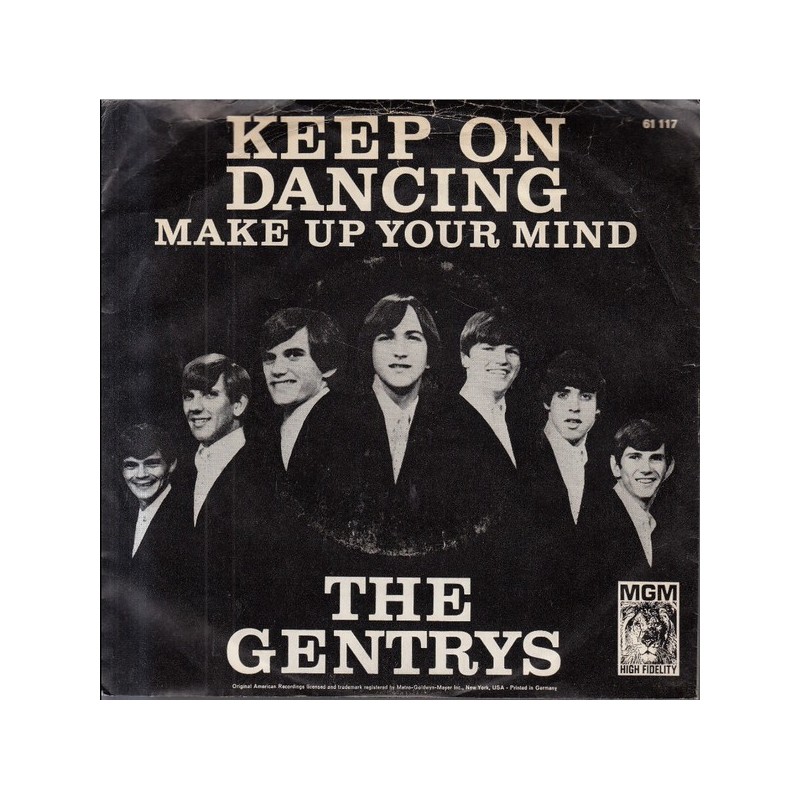 Gentrys ‎The – Keep On Dancing / Make Up Your Mind|1965     MGM Records ‎– 61 117-Single