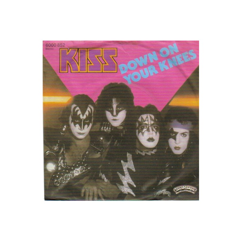 Kiss ‎– Down On Your Knees|1982    Casablanca ‎– 6000 852-Single