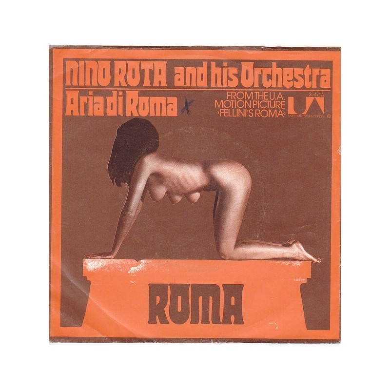Rota Nino ‎– Roma|1973    United Artists Records ‎– UA 35 471-Single