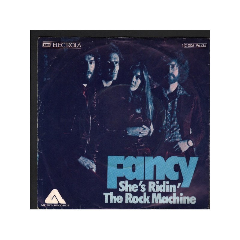 Fancy ‎– She's Ridin' The Rock Machine|1975     Arista ‎– 1C 006-96 434-Single