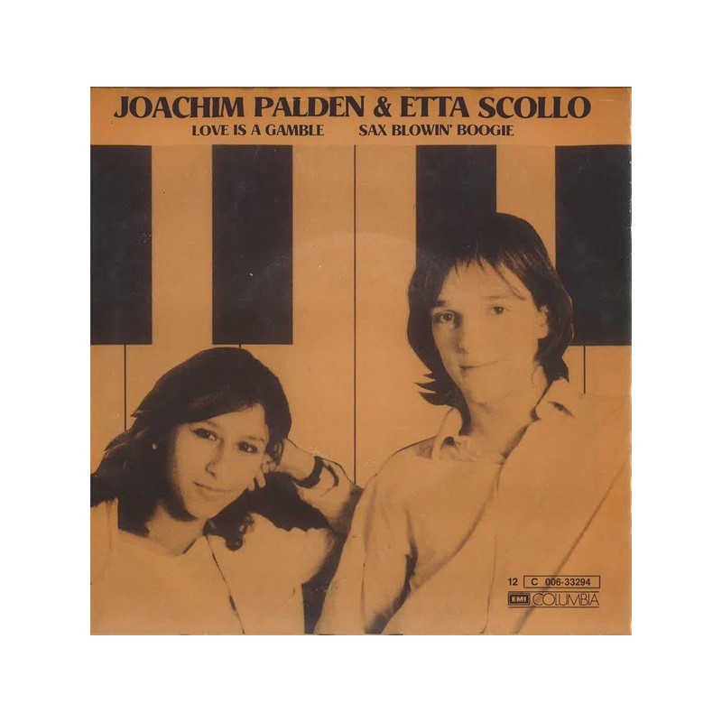 Palden Joachim & Etta Scollo ‎– Love Is A Gamble|1982     Columbia ‎– 12C 006-33 294-Single