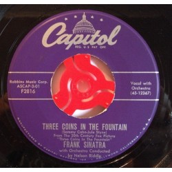 Sinatra Frank ‎– Three Coins In The Fountain|Capitol Records ‎– F2816-Single