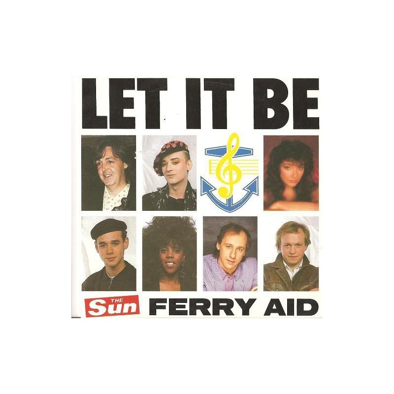 Ferry Aid ‎– Let It Be|1987     CBS 650796 7-Single