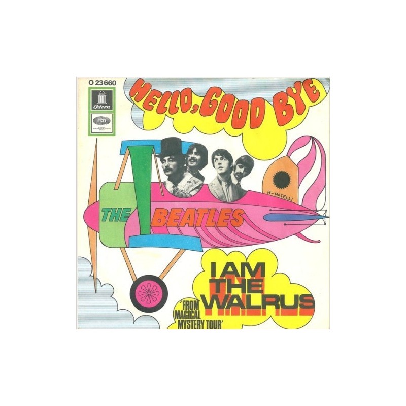 Beatles The ‎– Hello, Good Bye / I am the Walrus|1967    Odeon ‎– O 23 660-Single