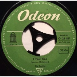 Beatles ‎The – I Feel Fine|1965   Odeon ‎– O 22 851-Single