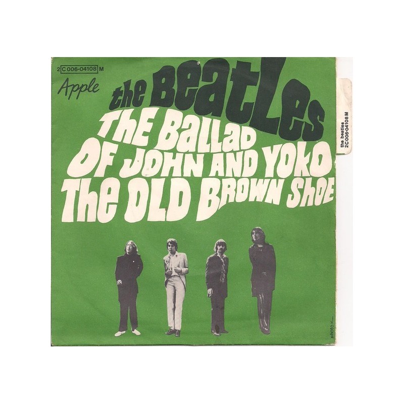 Beatles ‎The – The Ballad Of John And Yoko / The Old Brown Shoe|1969   Apple Records ‎– 2C 006 04108 M-Single