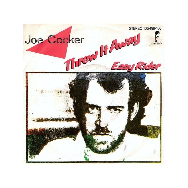 Cocker ‎Joe – Threw It Away|1983    Island Records ‎– 105 499-100-Single
