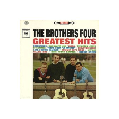 Brothers Four ‎The – Greatest Hits|1962    Columbia ‎– CS 8603