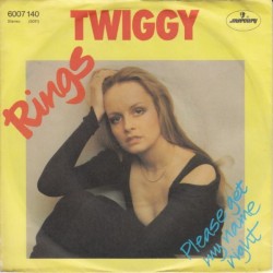 Twiggy ‎– Rings|1977     Mercury ‎– 6007 140-Single
