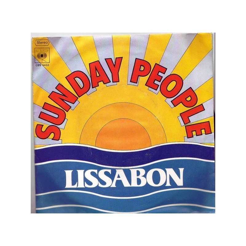 Sunday People – Lissabon|1977      CBS ‎– 5433-Single