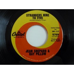 Shepard Jean  & Ray Pillow ‎– Strangers Nine To Five|1966     Capitol Records ‎– 5769-Single