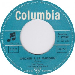Combe 	Stuff und seine Crazy Band -Moon Man Madison|1962     Columbia C 22 329-Single