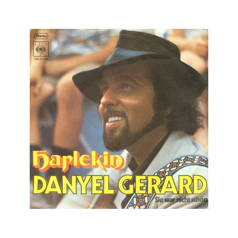 Gerard  Danyel ‎– Harlekin|1971     CBS S 7754-Single