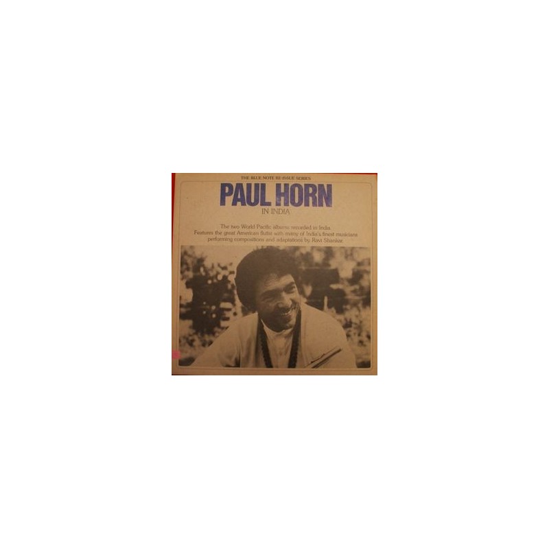 Horn ‎Paul – In India|1976   Blue Note ‎– BST 84551 XCT