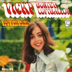 Vicky ‎– Bunter Luftballon|1968     Philips ‎– 384 552 PF-Single
