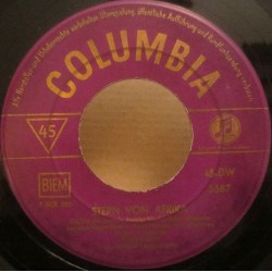 Lehn Erwin und sein Südfunk Tanzorchester – Stern von Afrika / Thema In Moll|1957     Columbia ‎– 45-DW 5587-Single