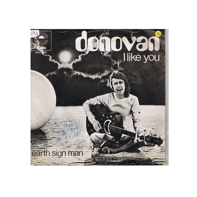 Donovan ‎– I Like You / Earth Sign Man|1973    Epic ‎– EPC 1471-Single