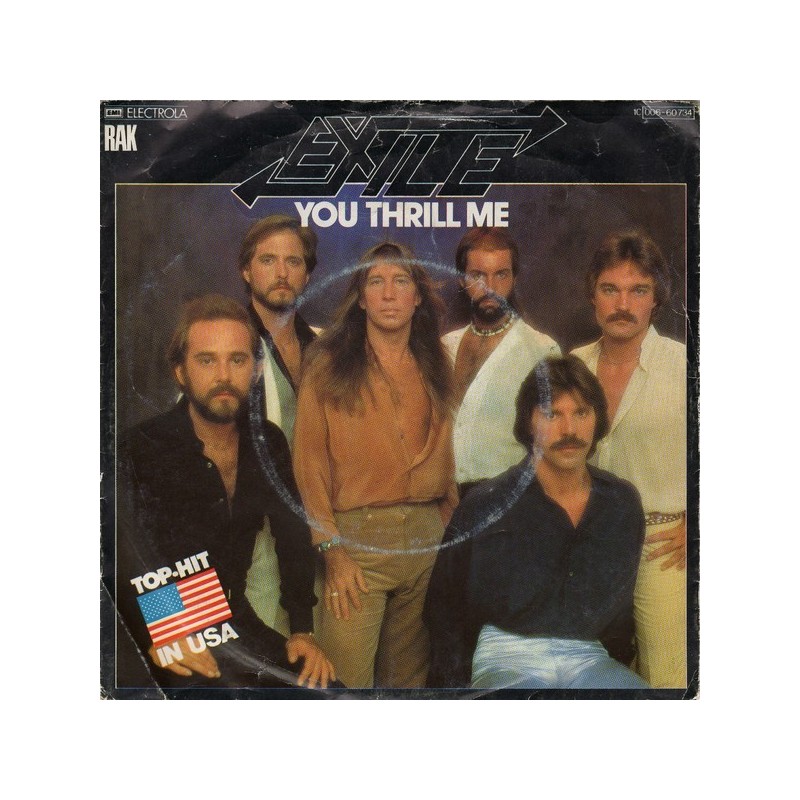 Exile – You Thrill Me|1978    EMI Electrola 1 C 006-60 734-Single