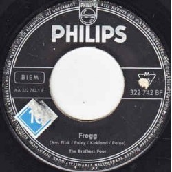 Brothers Four ‎The – Frogg / Sweet Rosyanne|1961  Philips ‎– 322 742 BF-Single
