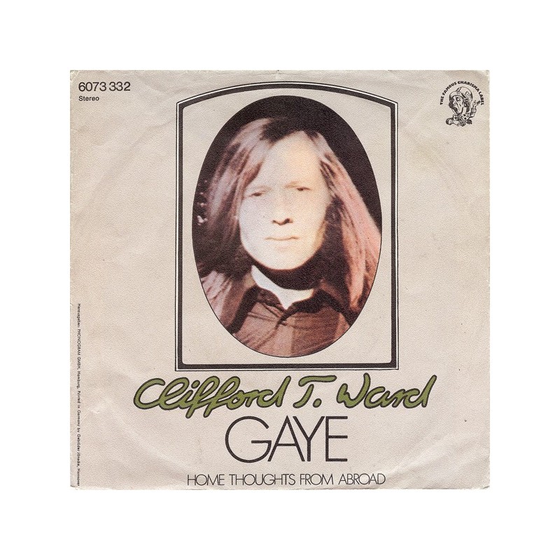 Ward ‎Clifford T. – Gaye|1973     Charisma ‎– 6073 332-Single