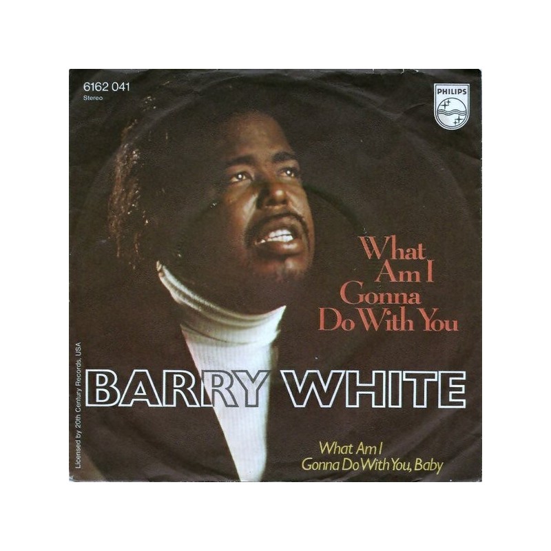 White ‎Barry – What Am I Gonna Do With You|1975    Philips ‎– 6162 041-Single