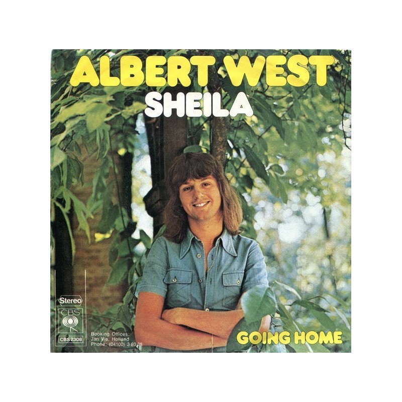West ‎Albert – Sheila|1974      CBS ‎– 2308-Single