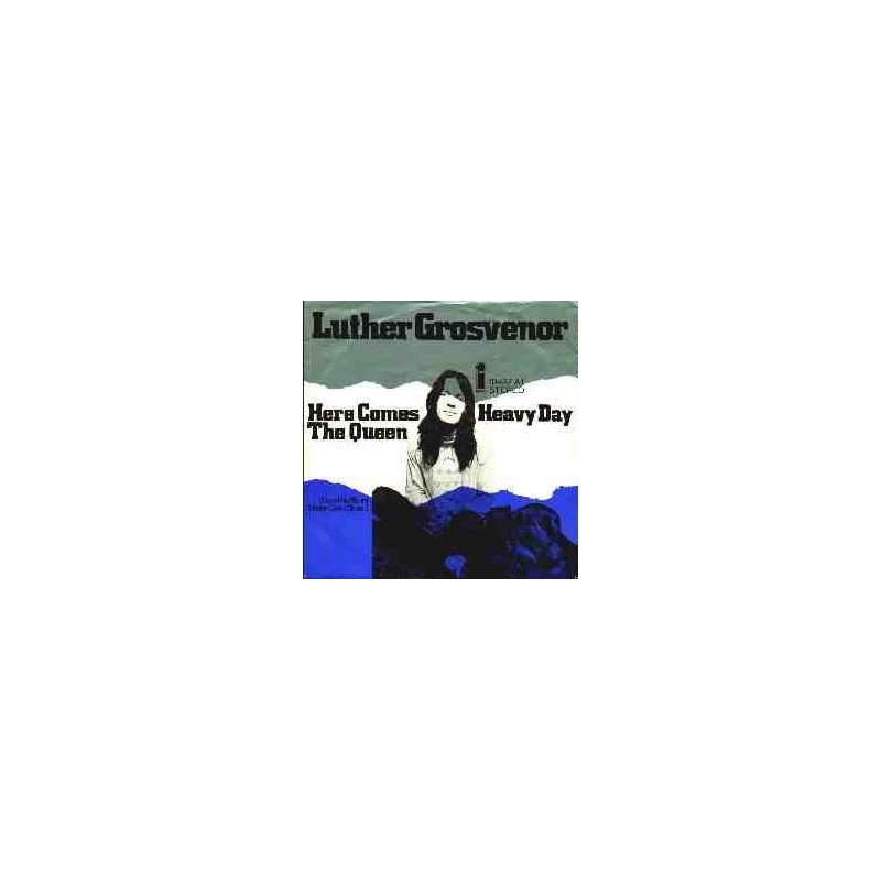 Grosvenor ‎Luther – Here Comes The Queen|1971   Island Records ‎– 10 437 AT-Single