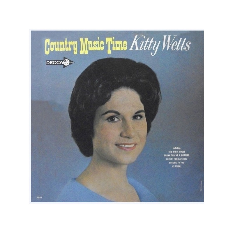Wells ‎Kitty – Country Music Time|1964     Decca ‎– DL 4554