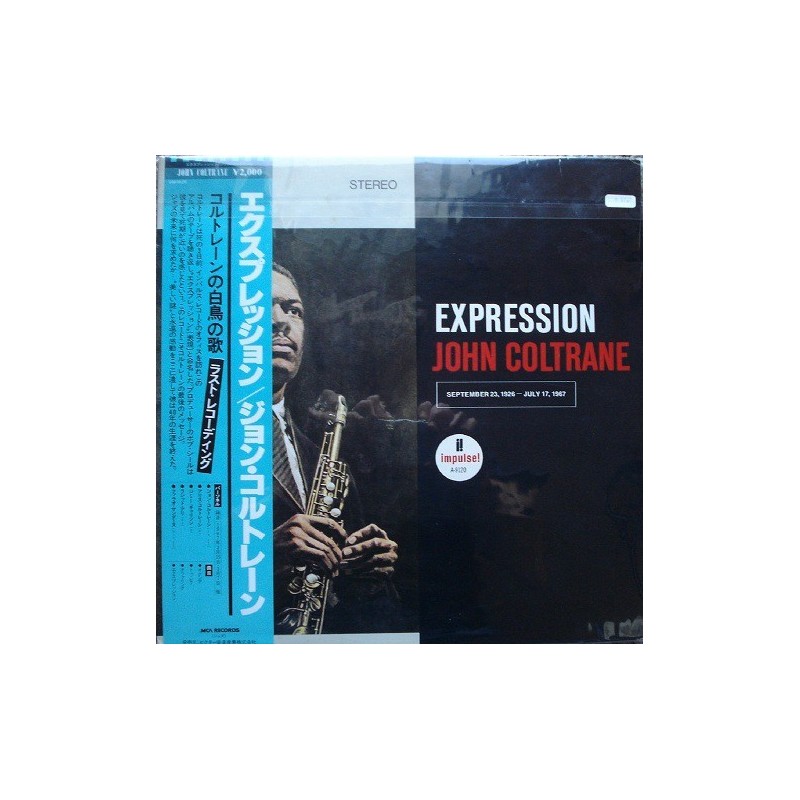 Coltrane ‎John – Expression|1980    MCA Records ‎– VIM-4626-Japan Press