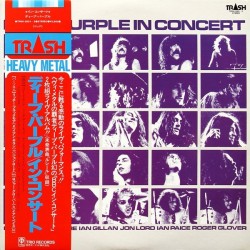 Deep Purple ‎– Deep Purple In Concert|1980    Trash ‎– TRSH-3001~2-Japan Press