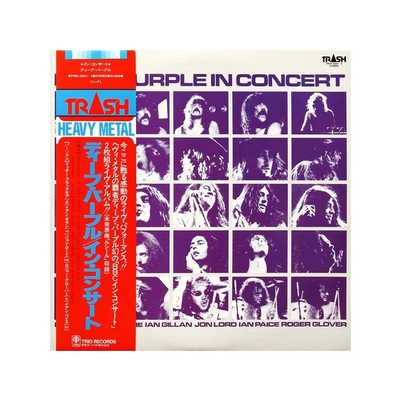 Deep Purple – Deep Purple In Concert|1980 Trash – TRSH-3001~2-Japan Press Deep Purple – Deep Purple In Concert|1980 Trash – TRSH-3001~2-Japan Press
