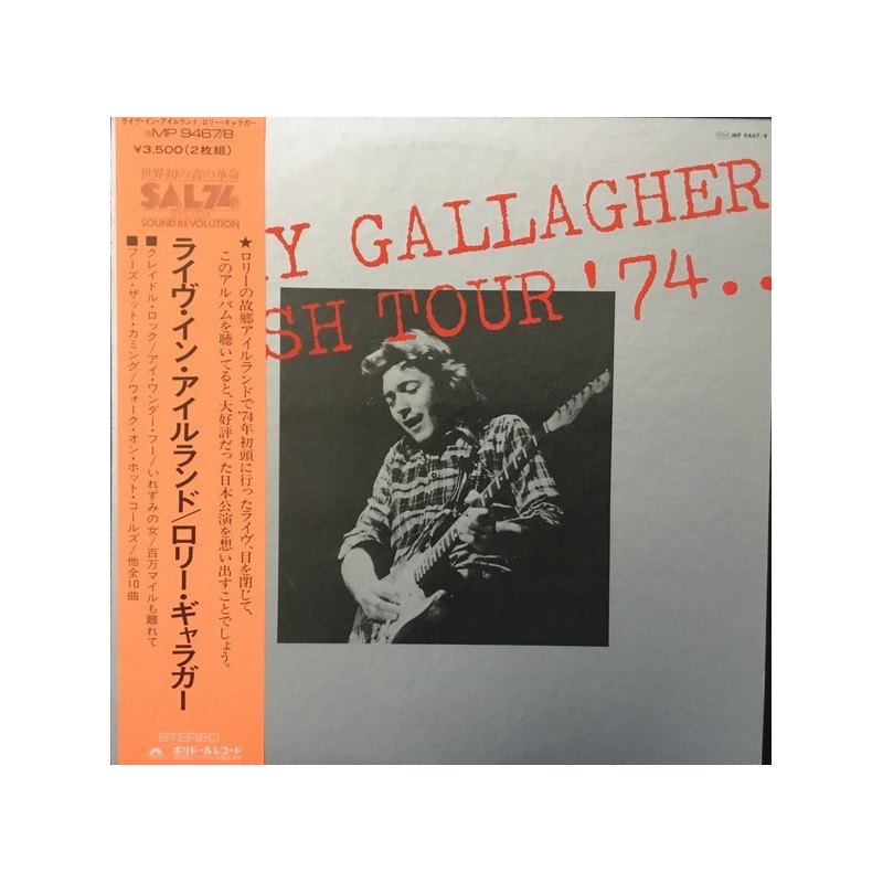 Gallagher ‎Rory – Irish Tour '74|1974     Polydor ‎– MP 9467/8-Japan Press