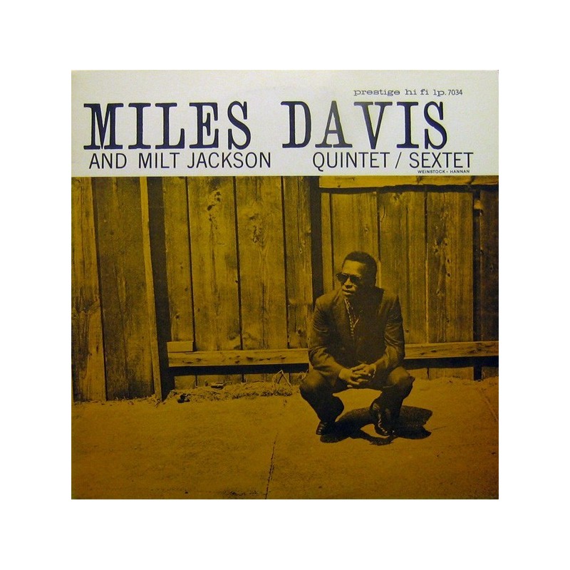 Davis Miles and Milt Jackson ‎– Quintet / Sextet|1976      Prestige ‎– SMJ-6530