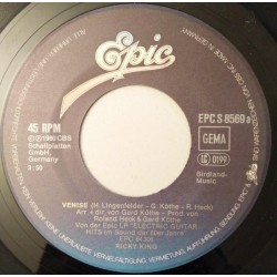 King ‎Ricky – Venise|1980    Epic ‎– EPC S 8569-Single