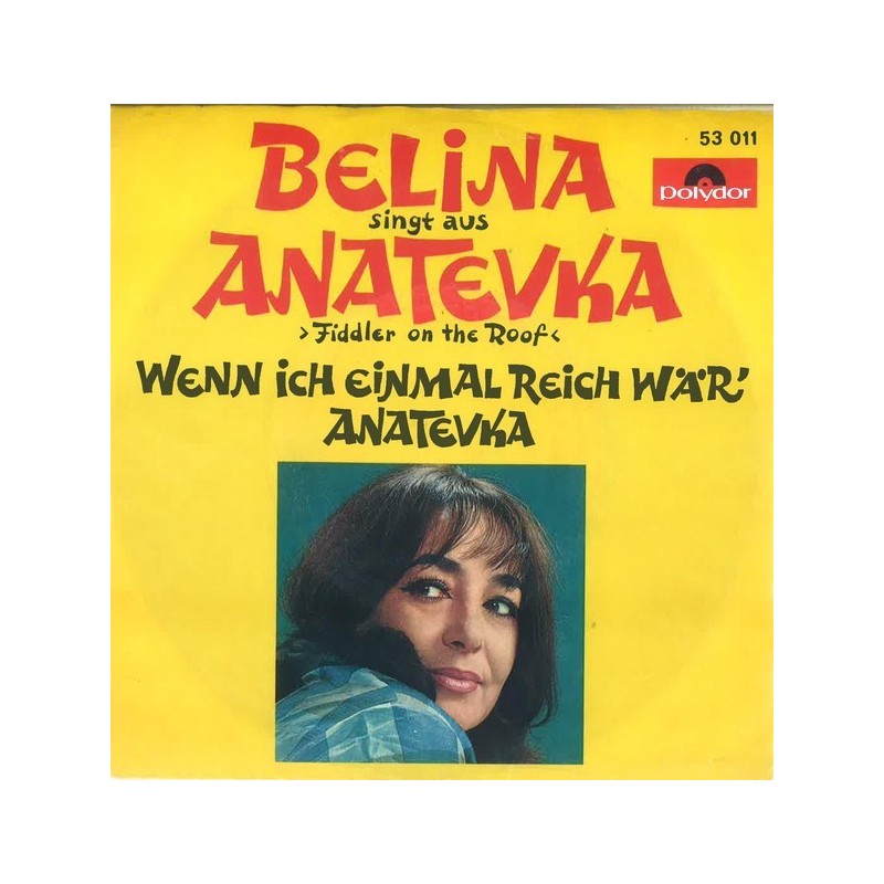 Belina – Wenn Ich Einmal Reich Wär'|1968 Polydor – 53 011-Single Belina – Wenn Ich Einmal Reich Wär'|1968 Polydor – 53 011-Single