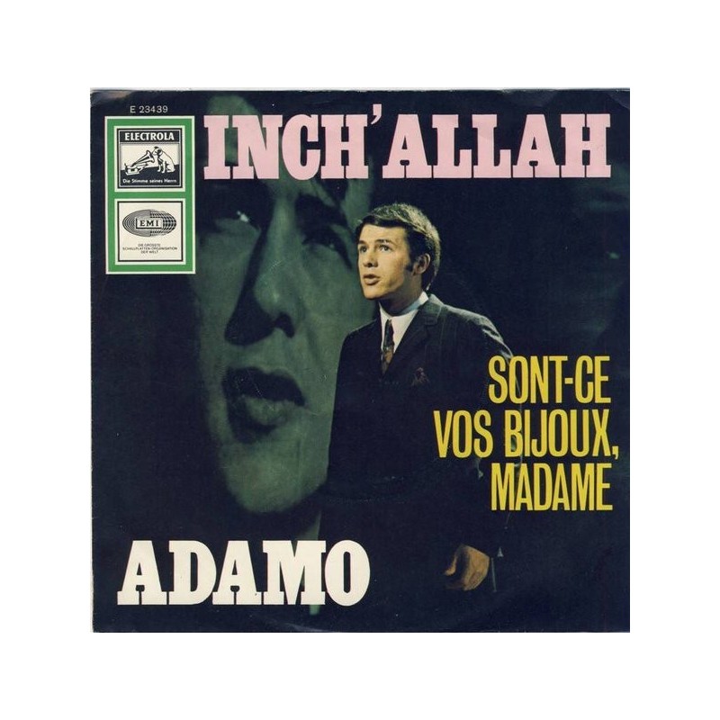 Adamo ‎– Inch' Allah|1967-Single